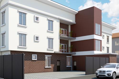 6 Unit Apartment at Southern View Estate 2nd Toll Gate by Chevron, Lekki